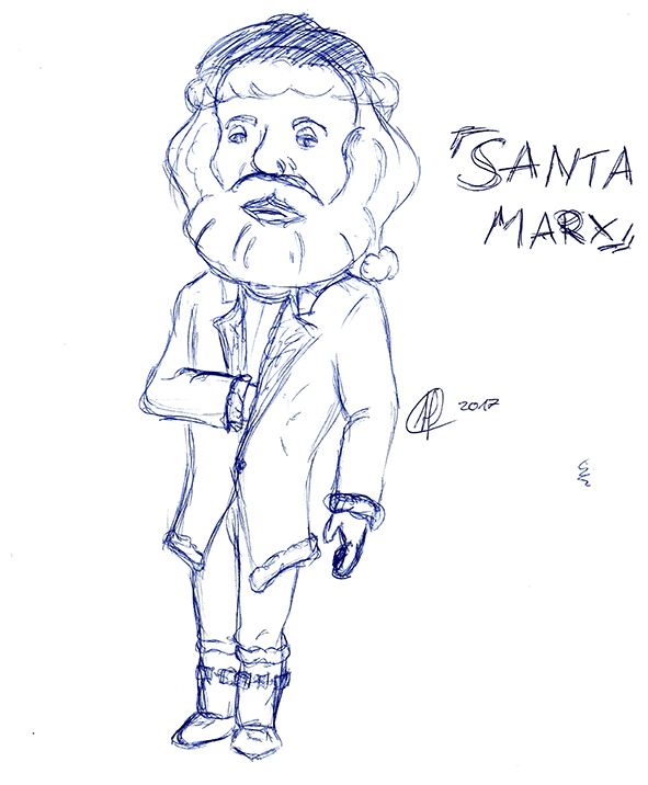 Santa Marx © Timur Friederici