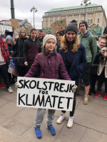 Schulstreik Woche in Hamburg: Greta Thunberg mit Luisa Neubauer. © https://www.facebook.com/gretathunbergsweden/