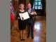 Petra Hohn und der Ministerpräsident des Landes Thüringen Bodo Ramelow nach der Ehrung mit dem Bundesverdienstkreuz © Petra Hohn/privat