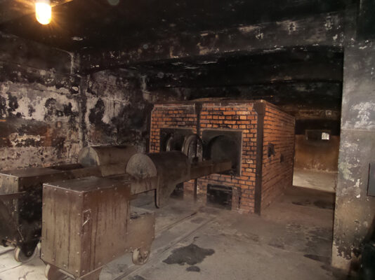 The Ovens in Crematorium #1 at Auschwitz 1 © Shelly Palmer