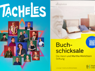 Im Rahmen des Jüdischen Jahres „Tacheles“ erinnert die Stadtbibliothek Leipzig mit der Veranstaltung zu den „Buchschicksalen“ der Henri und Martha Hinrichsen Stiftung an Verfolgung, Raub und die Zerstörung kulturellen Gedächtnisses. Bilder: smac - Staatliches Museum für Archäologie Chemnitz und Stadtbibliothek Leipzig